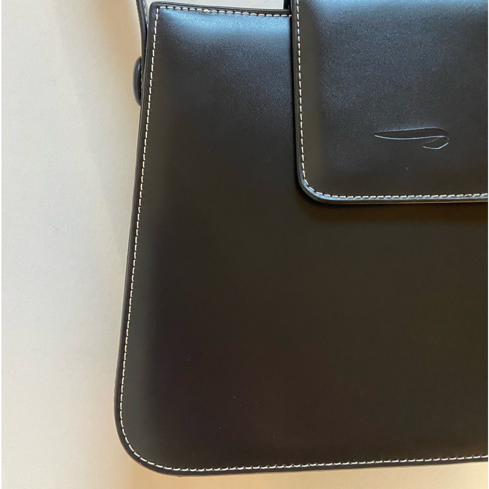 The Hermes of England Tanner Krolle London Classic Black Leather Bag Retail$2500 - Picture 3 of 16